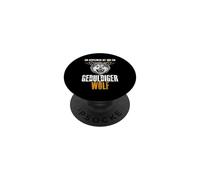 A gentleman is just a patient wolf PopSockets Adhesive PopGrip