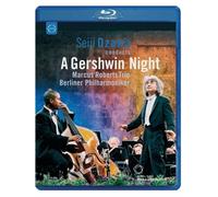 A GERSHWIN NIGHT - MARCUS ROBERTS TRIO/OZAWA,SEIJI/BP BLU-RAY NEW