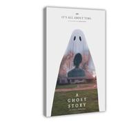 A Ghost Story Movie Poster Canvas Poster Wall Art Decor Print Picture Paintings for Living Room Bedroom Decoration 12x18inch(30x45cm)