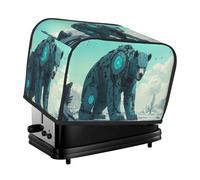 A Giant Blue Bear Toaster Cover 2 Slice Kitchen Small Appliance Covers With Pockets Dust And Fingerprint Protectio