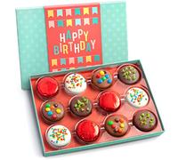 A Gift Inside Birthday Deluxe Chocolatey Covered Sandwich Cookies Gift Box