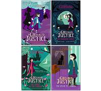 A Girl Called Justice Collection 4 Books Set By Elly Griffiths (A Girl Called Justice, The Smugglers' Secret, The Ghost in the Garden, The Spy at the Window)