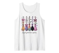A Girl Gotta Have Options Witch Brooms Graphic tee for Women Tank Top