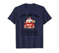A Girl Her Dogs and Her Bug It's A Beautiful Thing T-Shirt