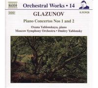 A. Glazunov - Piano Concertos 1 & 2 [New CD]