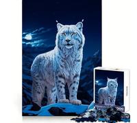 A Glimpse of The Elusive for Adults 1000 Piece Puzzle Tension Relief Good Thick Enjoyable Challenge Xmas Santa Gift (38x26cm)