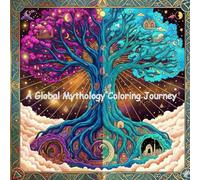 A Global Mythology Coloring Journey: 50 Intricate Coloring Pages of Mythical Creatures & Divine Beings from World Cultures for Teens & Adults to Inspire Relaxation and Relieve Stress