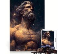 A God And The Stars 1000 Piece Jigsaw Puzzle for Adults Mindful Game High Def Print Happy Challenge Thoughtful Gift (38x26cm)