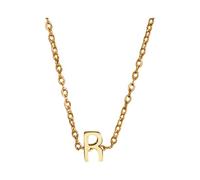 A Golden Necklace With The Initials Of Fashionable Female Name Is Present For Teenagers Toggle Necklaces (R, 1cm)