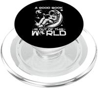A Good Book Is Out Of This World Space Book Lover PopSockets PopGrip for MagSafe