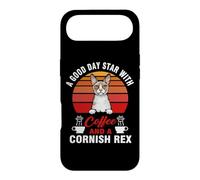 A Good Day Starts With Coffee And A Cornish Rex Cat Case for iPhone Air