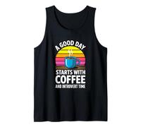 A Good Day Starts with Coffee and Introvert Time Tank Top