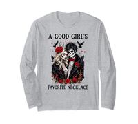 A Good Girls Favorite Necklace Dark Romance Smutty Book Smut Long Sleeve T-Shirt