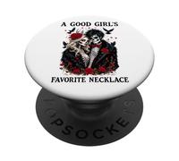 A Good Girls Favorite Necklace Dark Romance Smutty Book Smut PopSockets Adhesive PopGrip