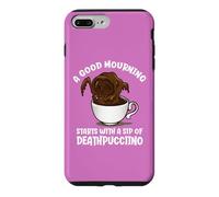 A Good Mourning Starts With A Cup Of Deathpuccino Halloween Case for iPhone 7 Plus/8 Plus