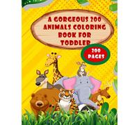 A Gorgeous 200 Animals Coloring Book For Toddler: Discover more ideas about cartoon animals and awsome animals drawings.: This fantastic and creative, ... pages full of kids' favorite animals.