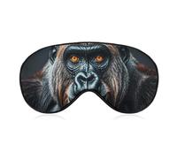 A Gorilla Sleeping Mask, Light Blocking Eye Mask, Comfortable and Soft, Eye Cover with Elastic Band, Suitable for Men and Women, Suitable for Travel/Sleeping