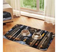 a Gothic Cathedrals Pet Absorbent Leather Tablecloth 40x60cm with Non-Slip Rubber Base for Cats and Dogs