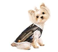 a Gothic Cathedrals Pet Breathable Sleeveless T-shirt L for Small Dogs and Cats Soft, Lightweight, Stylish