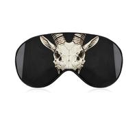 A Gothic Goat Skull Eye Mask Sleep Mask Eye Masks for Sleep Sleep Masks for Women Men Sleeping Mask Travel Eye Mask Sleep Mask Blackout Funny Sleep Mask Cute Sleep Mask