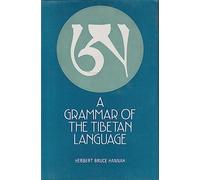 A Grammar of the Tibetan Language