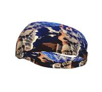 a Grand Canyon Fashionable Sports Sweatband - Breathable, Quick-Drying, and Stretchable Unisex Headband for Exercise