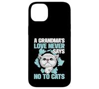 A Grandma’s Love Never Says No to Cats Grandma Case for iPhone 14 Plus