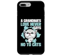 A Grandma’s Love Never Says No to Cats Grandma Case for iPhone 7 Plus/8 Plus