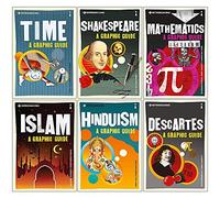 A Graphic Guide Introducing 6 Books Collection Set (Descartes, Hinduism, Islam, Mathematics, Shakespeare, Time)