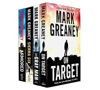 A Gray Man Series by Mark Greaney 4 Books Collection Set (The Gray Man, On Target, Sierra Six, Armored)