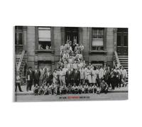 A Great Day in Harlem Jazz 1958 Poster Decorative Painting Canvas Wall Posters And Art Picture Print Modern Family Bedroom Decor Posters 16x24inch(40x60cm)