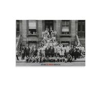 A Great Day in Harlem Jazz 1958 Poster Decorative Painting Canvas Wall Posters And Art Picture Print Modern Family Bedroom Decor Posters 24x36inch(60x90cm)