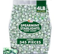 A Great Surprise Mint Candy - Colombina Starlight Mints - Hard Bulk Candy 4 LB 64 Ounces