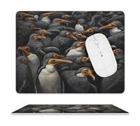 A Group of Penguins Mouse Pad Mouse Mat 10 X 8 Inch
