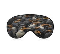 A Group of Penguins Sleep Mask Eye Mask Travel Eye Cover
