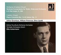 A.Grumiaux, W.Primrose; Cologne Radio 1955/D.Lipat - Sinfonia Concertante KV 364