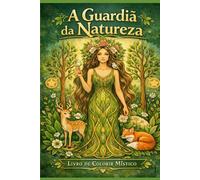 A Guardiã da Natureza: Livro de Colorir Místico