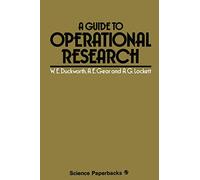 A Guide to Operational Research (Science Paperbacks)