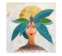 A guided journal to awaken your inner Goddess of Manifestation and create your Reality: Art cover and promts by artist and mentor Maeva Lhopez