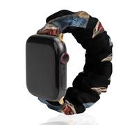 A Guinea Fowl Head Elastic Smartwatch Replacement Bands