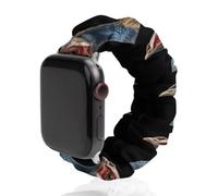 A Guinea Fowl Head Elastic Smartwatch Replacement Bands