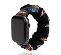 A Guinea Fowl Head Elastic Smartwatch Replacement Bands