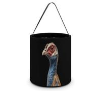 A Guinea Fowl Head Halloween Tricking Or Treating Bag