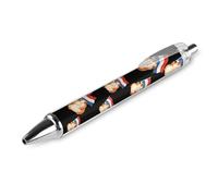 A Guinea Pig Holding A Dutch Flag Ballpoint Pens 0.5mm Fine Black Ink Retractable Writing Rollerball Pen for Home Office