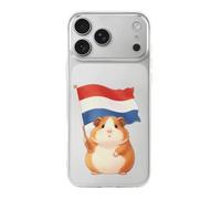 A Guinea Pig Holding A Dutch Flag TPU Cell Phone Case