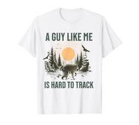 A Guy Like Me Hard to Track for Campers Hikers Men Women Value Graphic T-Shirt