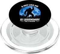 A Guy Like Me Is Legendary For A Reason Bigfoot Rock On PopSockets PopGrip for MagSafe