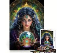 A Gypsys Tale Jigsaw Puzzles 1000 Pieces for Teenagers Brain Skill Smooth Connection Pattern Build Art Decor (38x52cm)