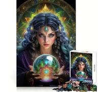 A Gypsys Tale Jigsaw Puzzles 1000 Pieces for Teenagers Brain Skill Smooth Connection Pattern Build Art Decor (50x75cm)