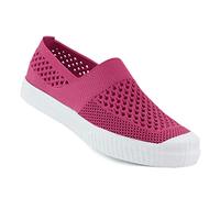 A&H Footwear Womens Water Shoes Ladies Quick Dry Aqua Summer Beach Pool Breathable Synthetic Rubber Slip On Casual Trainers Pumps (Fuchsia, Numeric_4)